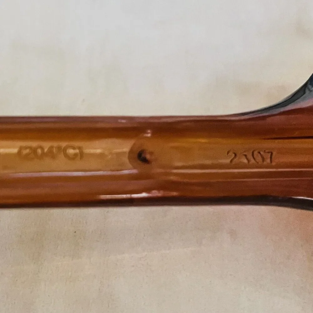 VTG Ultratemp Amber Spatula Scraper Pie Cake Server Heat Resistant Robinson USA
